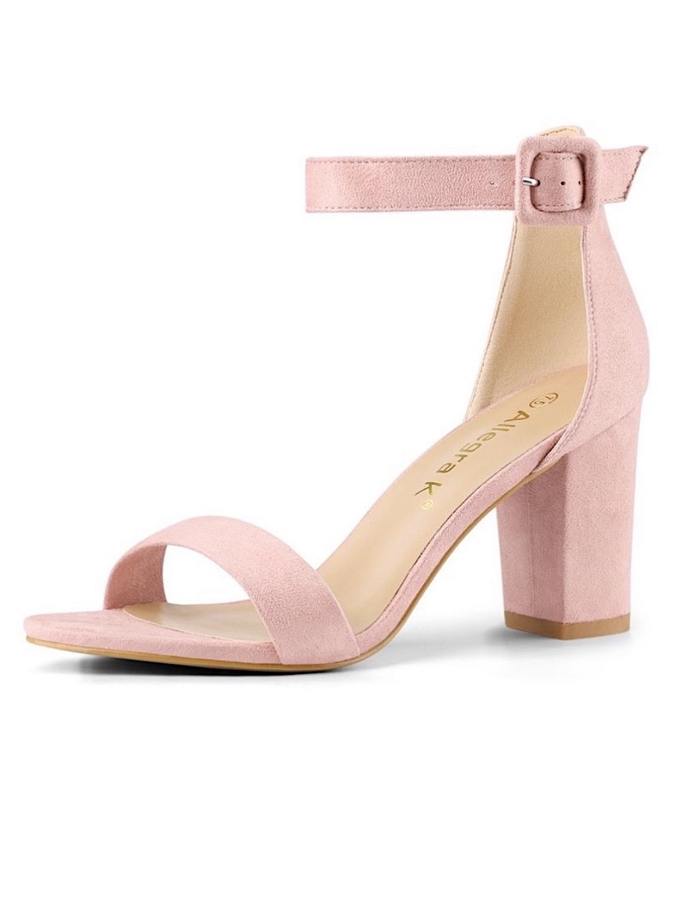 NWOT Allegra K Chunky Heel Ankle Strap Sandals